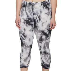 BRAND NEW TYE DYE LEGGINGS CAPRI STRETCH YOGA PANT